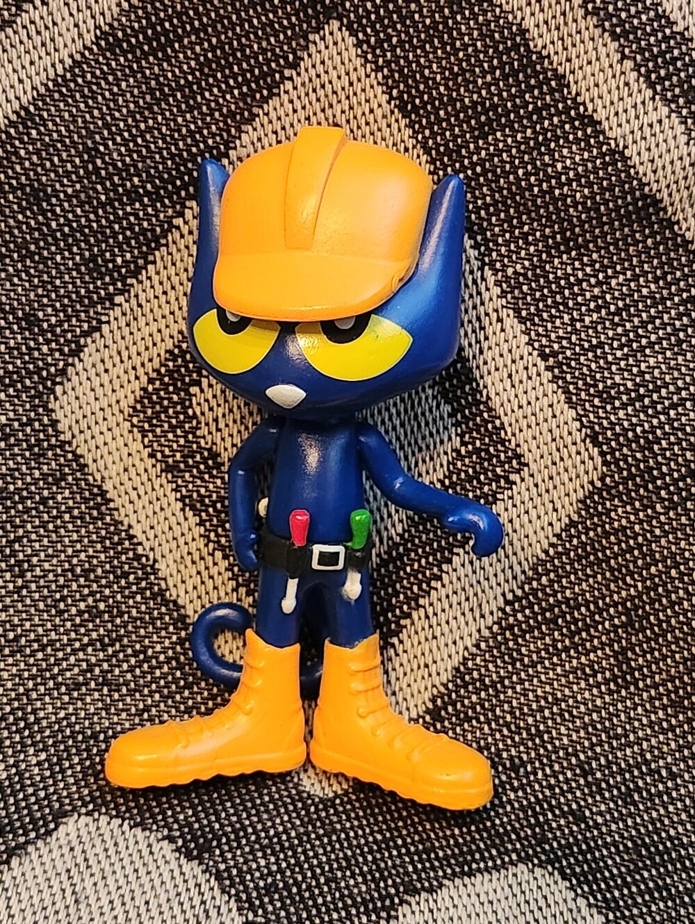 Pete the Cat PhatMojo Construction Pete 3" Action Figure Toy